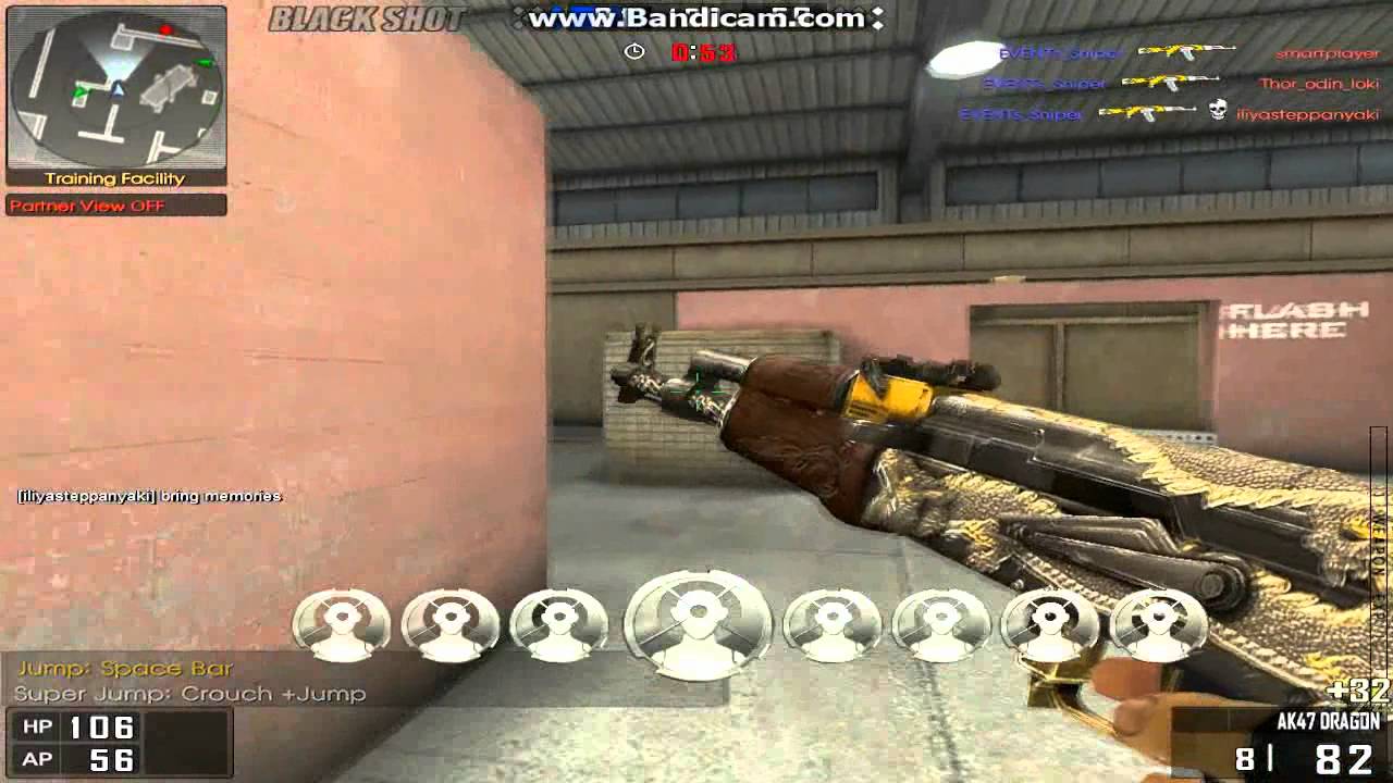 BlackShot Ak-47 Dragon And Awp Black Montage By Event