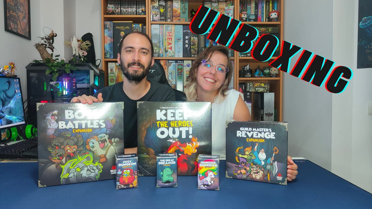 Unboxing Keep The Heroes Out - Guía de Mazmorras #2