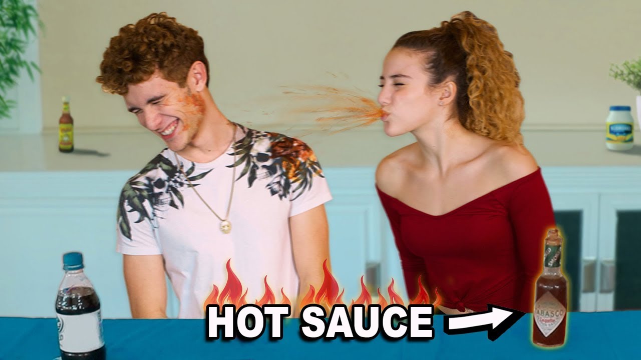 TRY NOT TO LAUGH CHALLENGE with GROSS FOOD