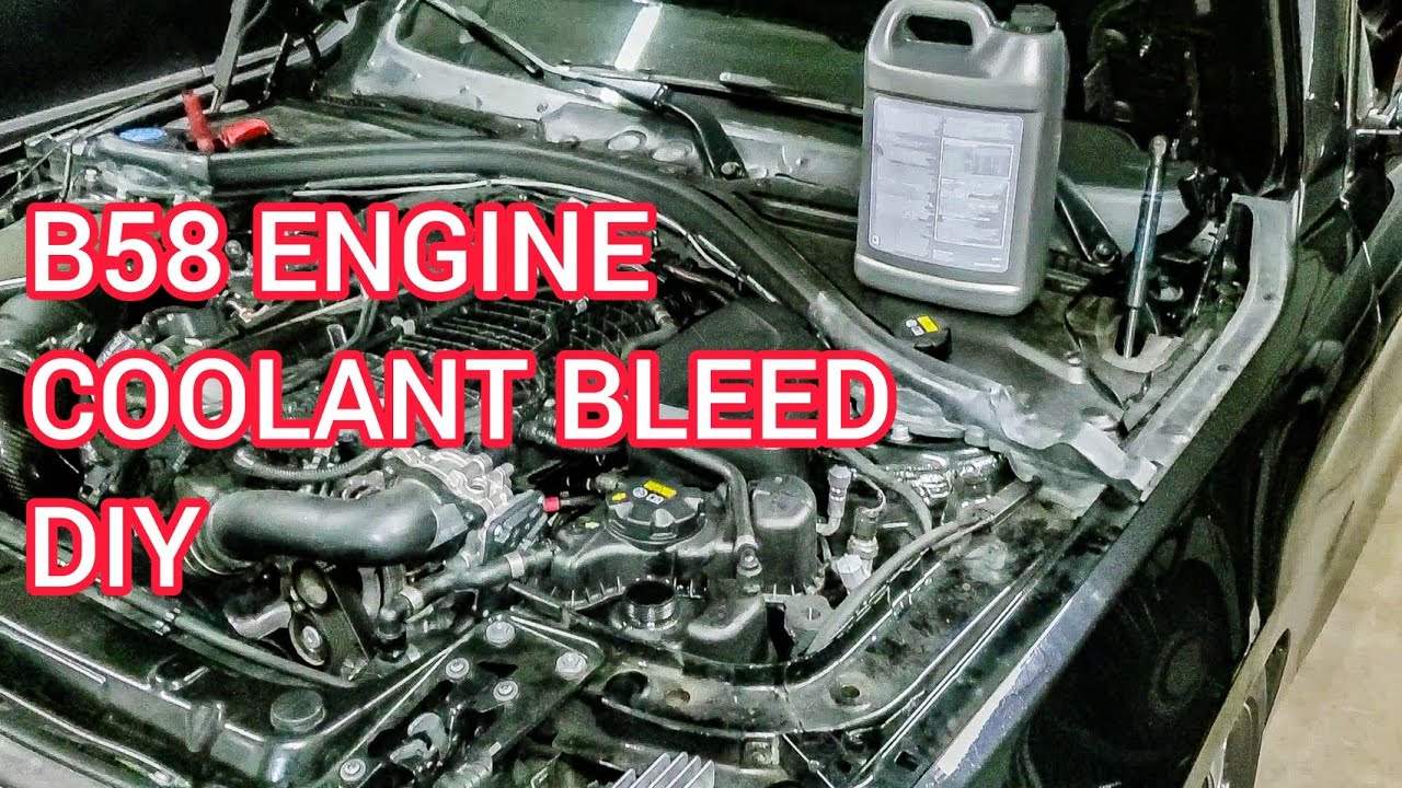 **READ DESCRIPTION** B58 Coolant Bleed DIY