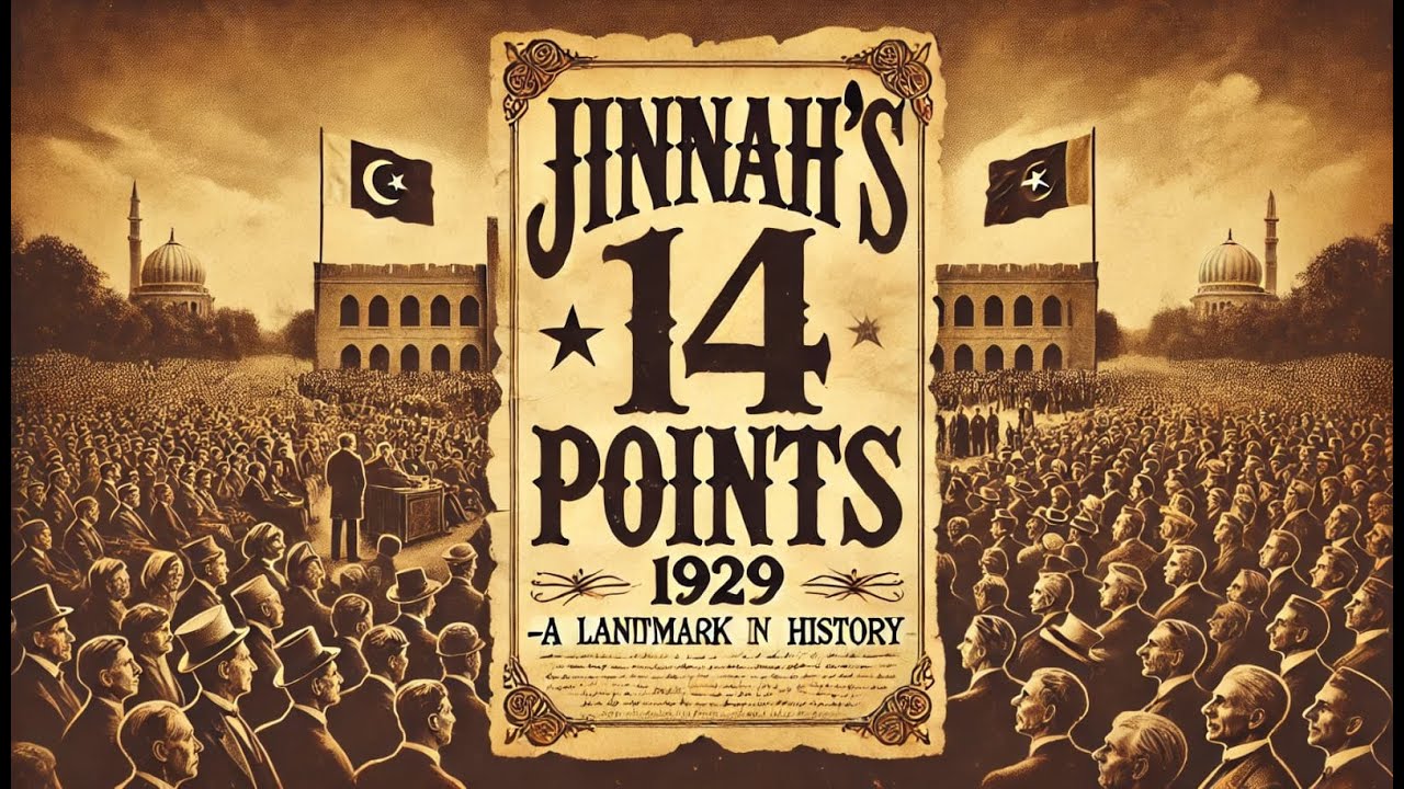 Jinnah&rsquo;s 14 Points (1929) Explained | UPSC, SSC, Railway & Competitive Exam Preparation