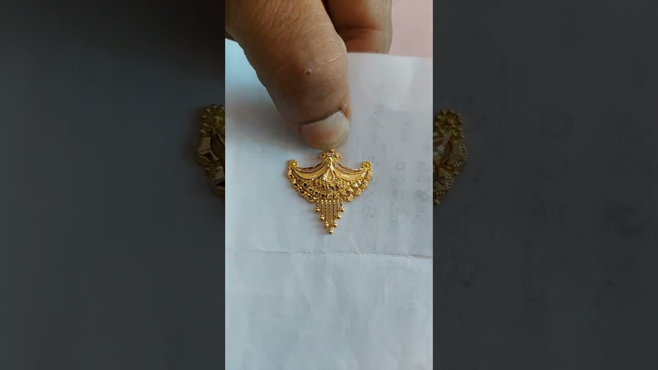 new jitiya gold design #goldjewellery,#jitiya ,wt.2.500grm !