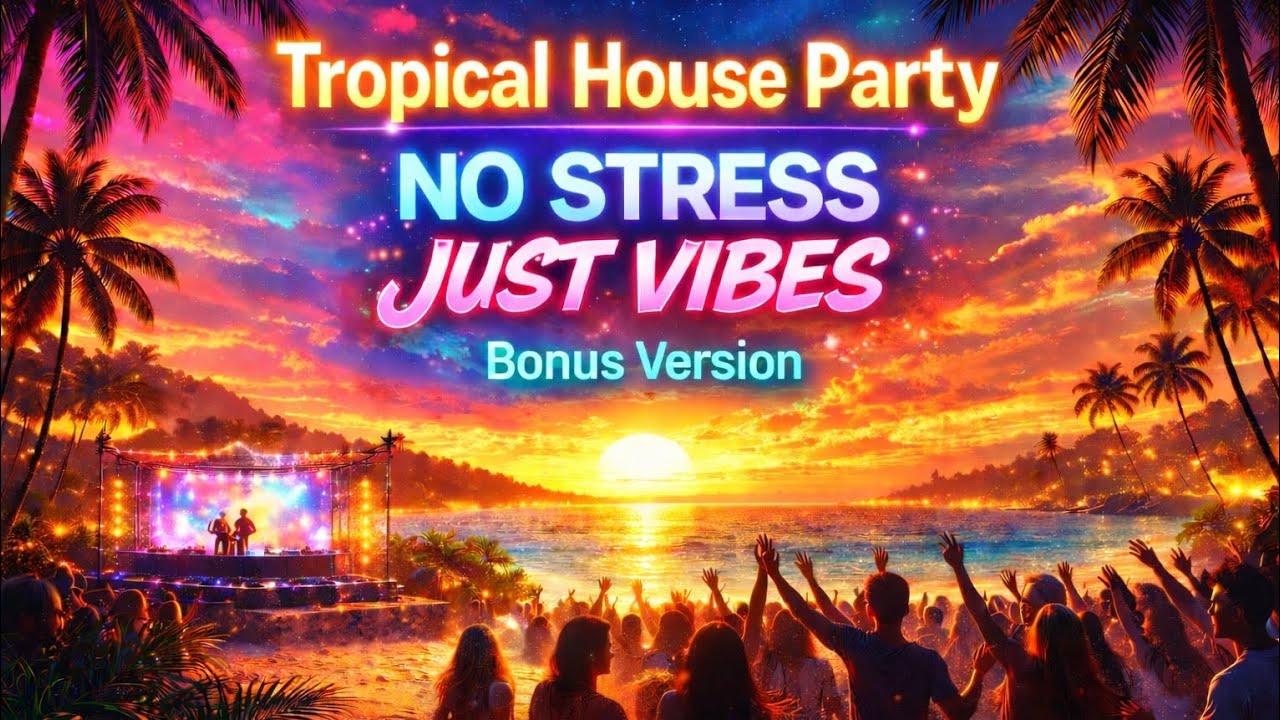 No Stress Just Vibes 🌴🔥 Tropical House Party