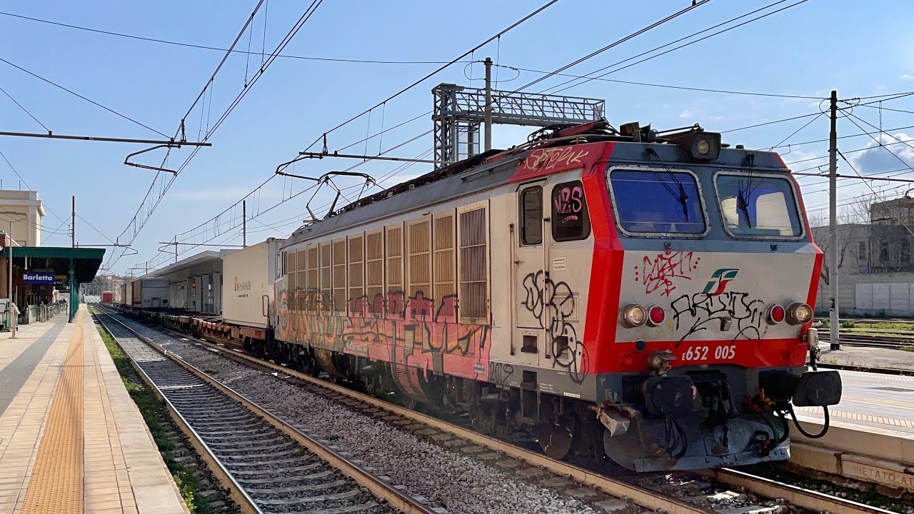 I TRENI DELLA LINEA ADRIATICA: Transiti e non solo alla Stazione di BARLETTA! Pt.4/4 [Feb.2021]