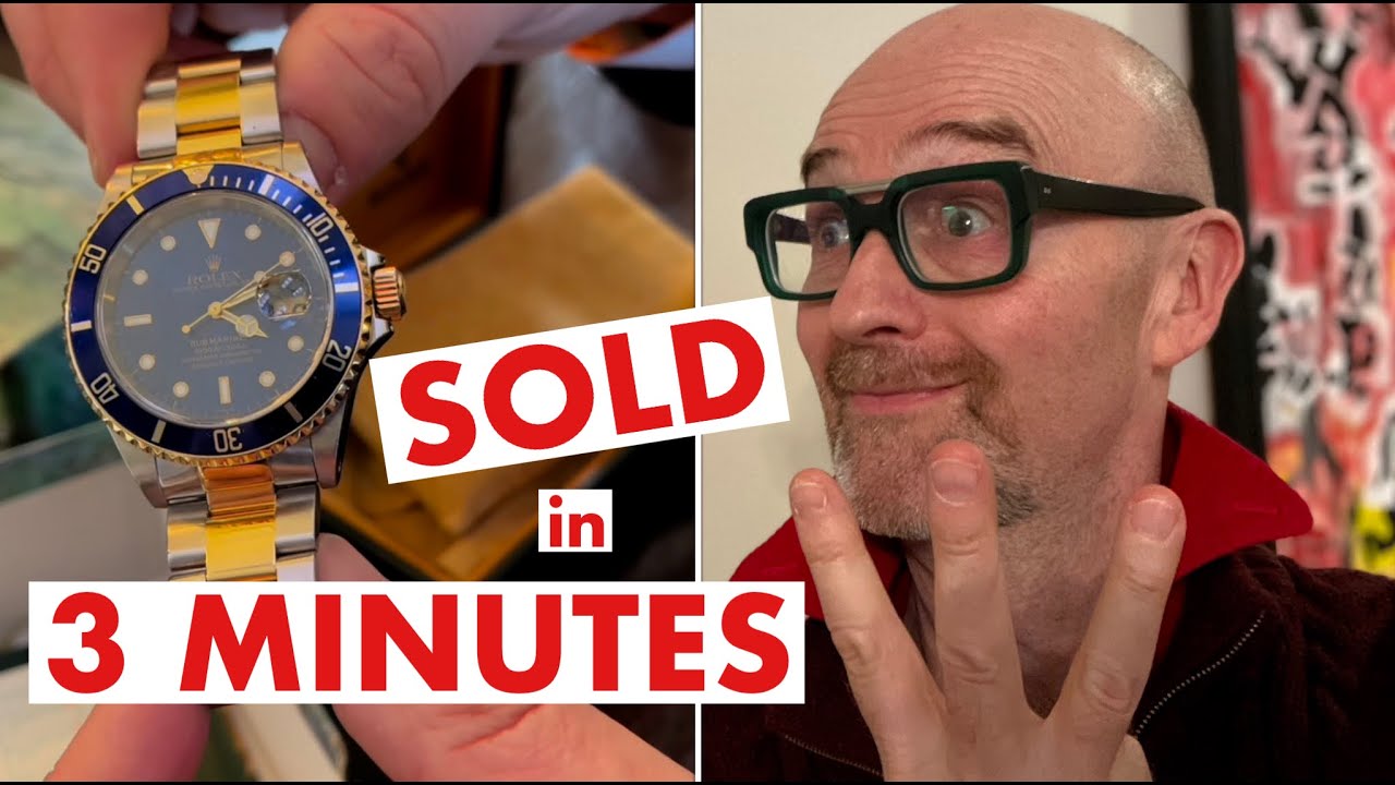 Я продал эти часы ROLEX SUBMARINER за 3 МИНУТЫ!