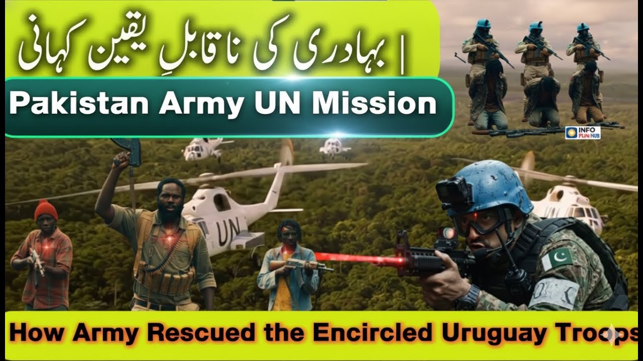 Pak army UN Mission &ndash; بہادری کی اصل پہچان | Zero Shot Rescue Operation #pakistanarmy  #pakistani