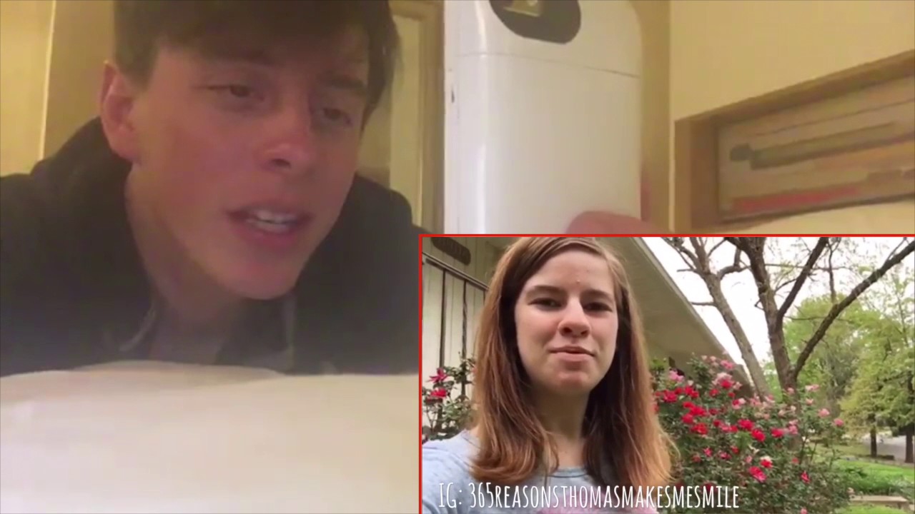 Thomas Sanders Reacts to His Birthday Video