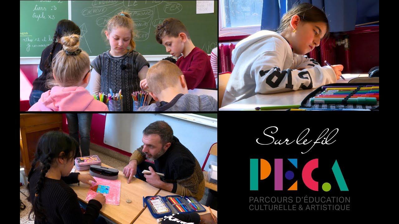 Sur le fil - Arts plastiques en primaire