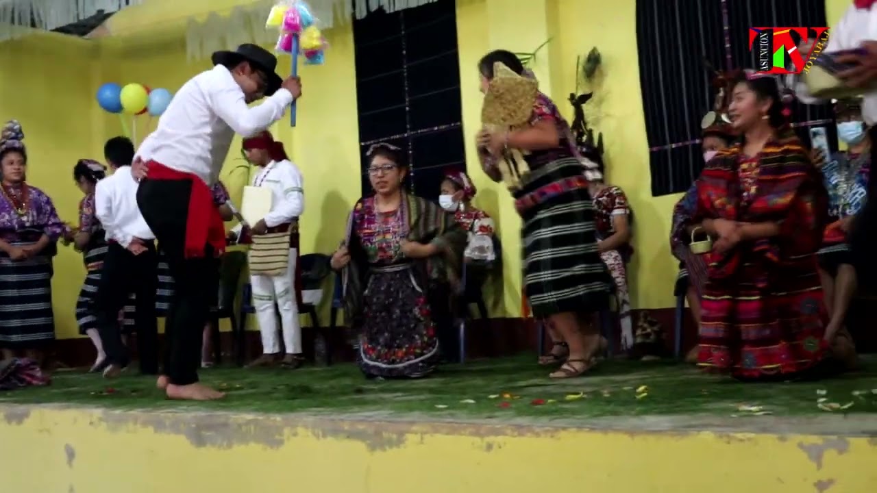 Estampa Folclórica, de San Pedro Sacatepéquez dominado  Feria Titular