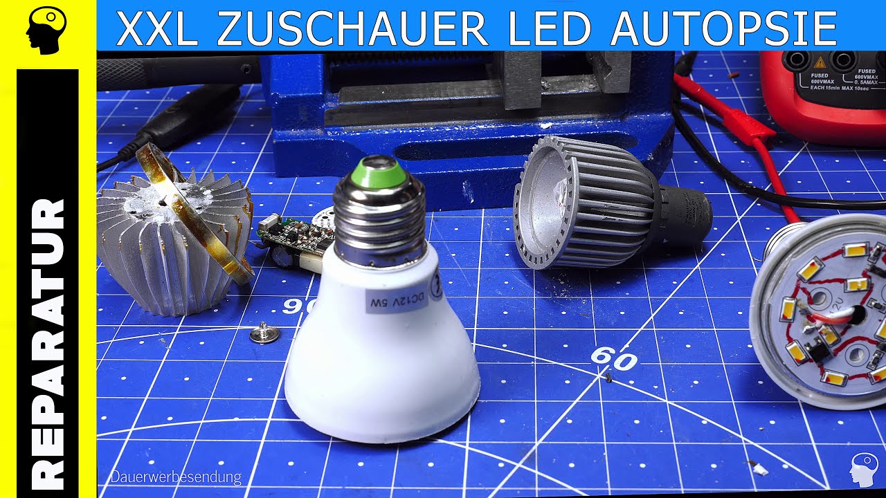 Rätselhafte und defekte LEDs zerlegt | Zuschauerpost XXL