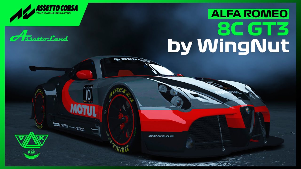 ASSETTO CORSA / Alfa Romeo 8C GT3 by WingNut - ASSETTOLAND