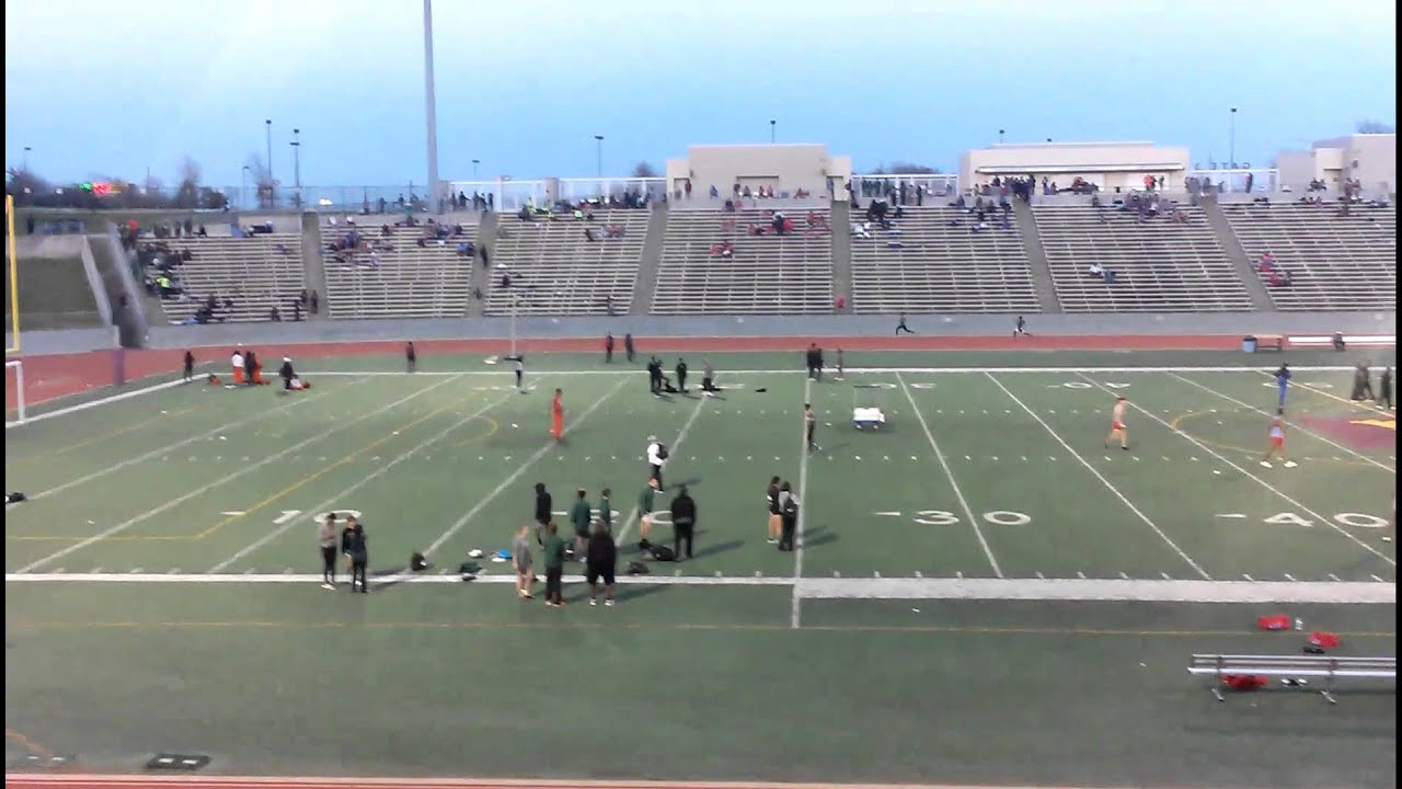 Jarrion 2nd leg in 4 x 400m