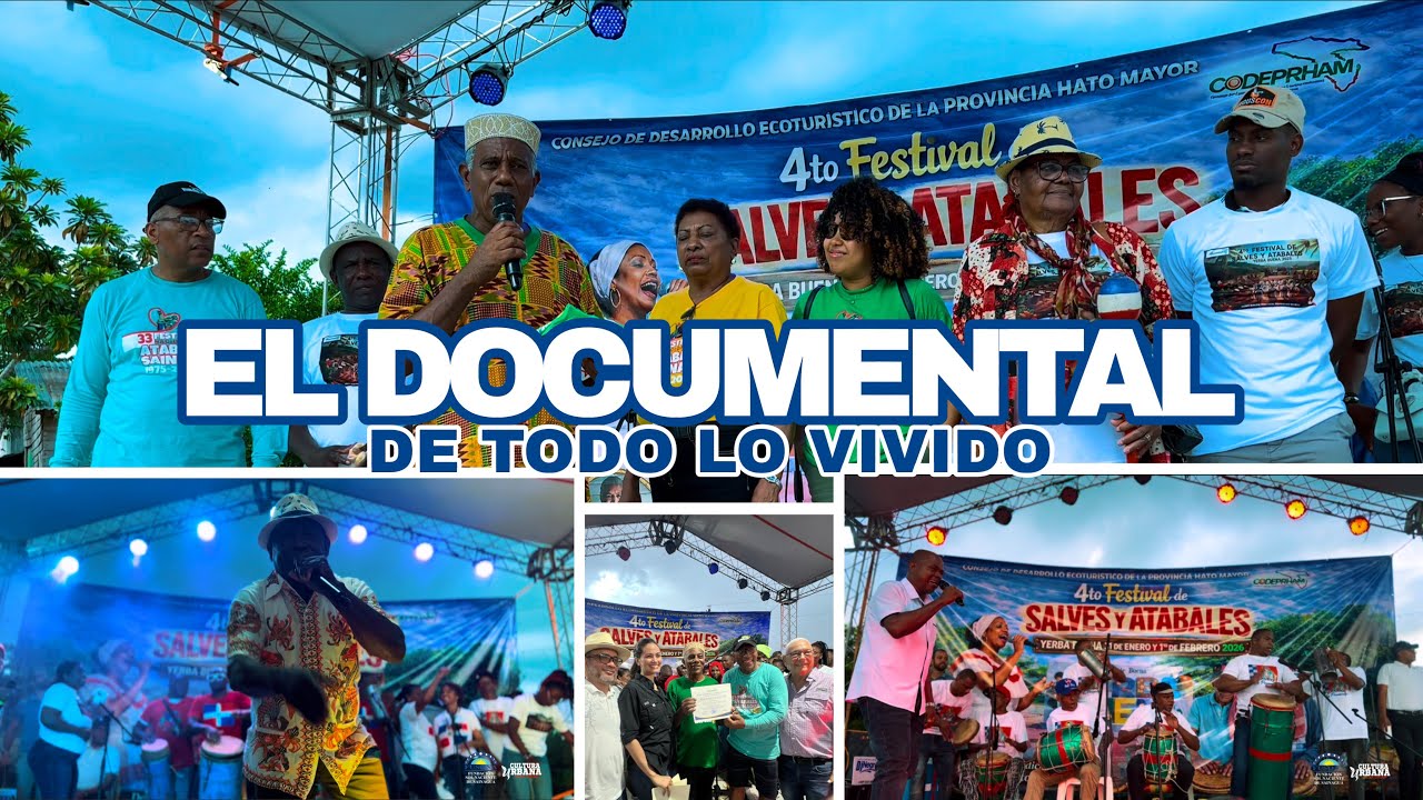 La Fundación Sol Naciente De Sainaguá en el 4TO Festival de Salves y Atabales de Hato Mayor 2026