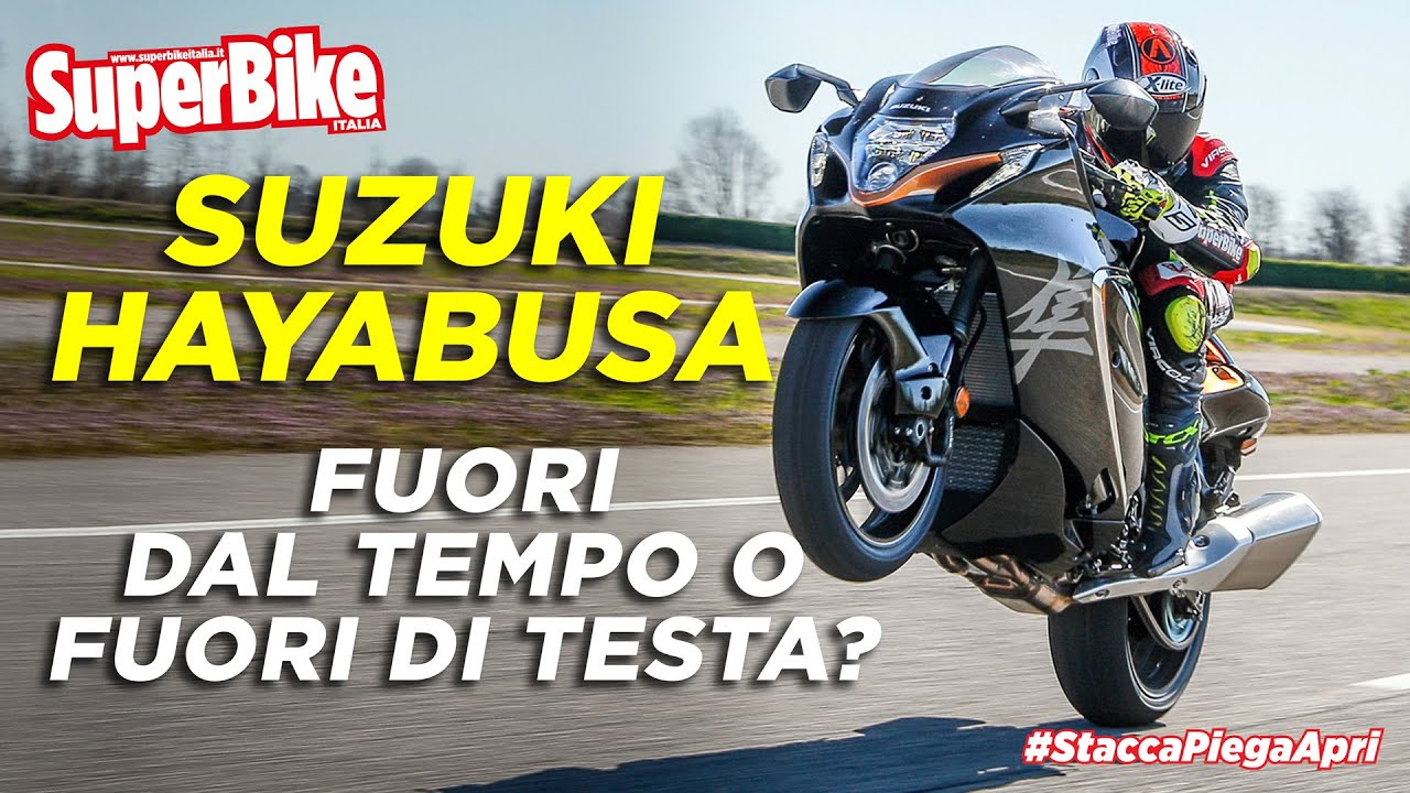 Suzuki Hayabusa 2021: la prova in pista, su strada e… al posto di blocco dei Carabinieri
