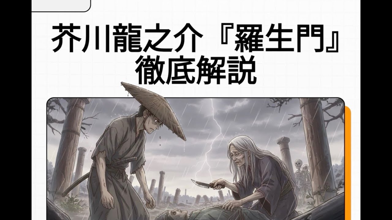 芥川龍之介｜羅生門：徹底解説