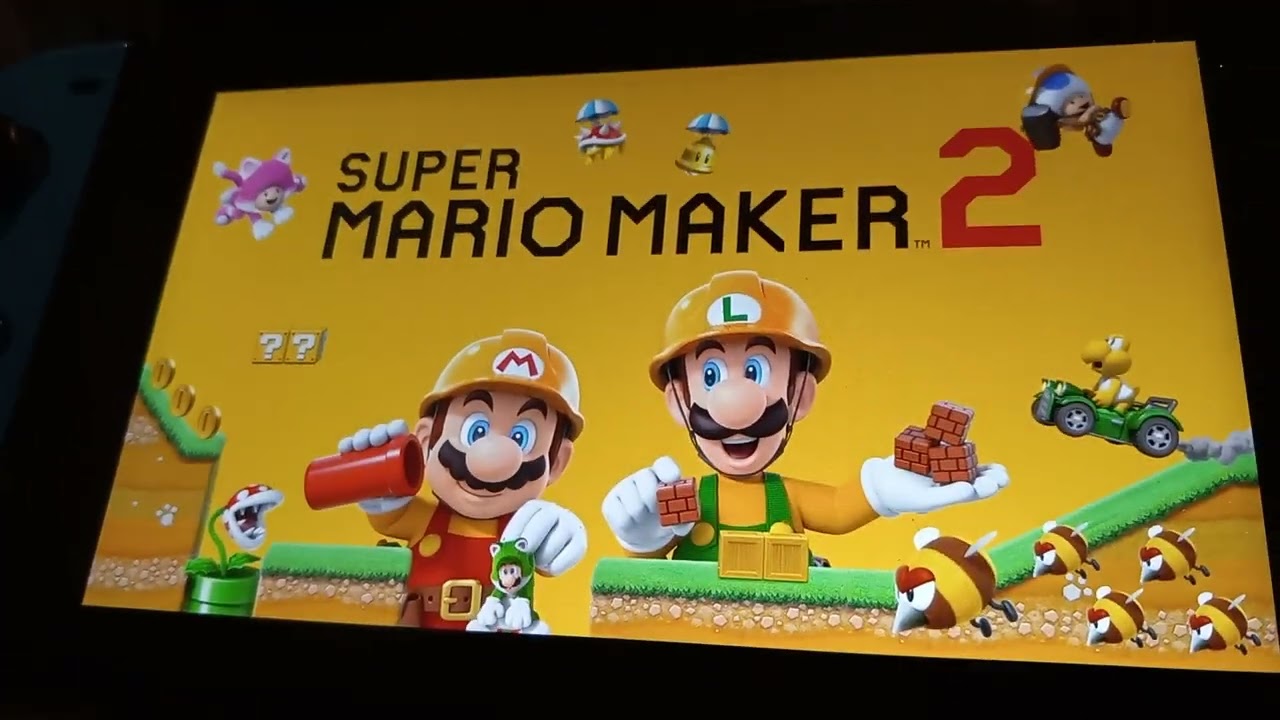 Super Mario maker 2 anti piracy