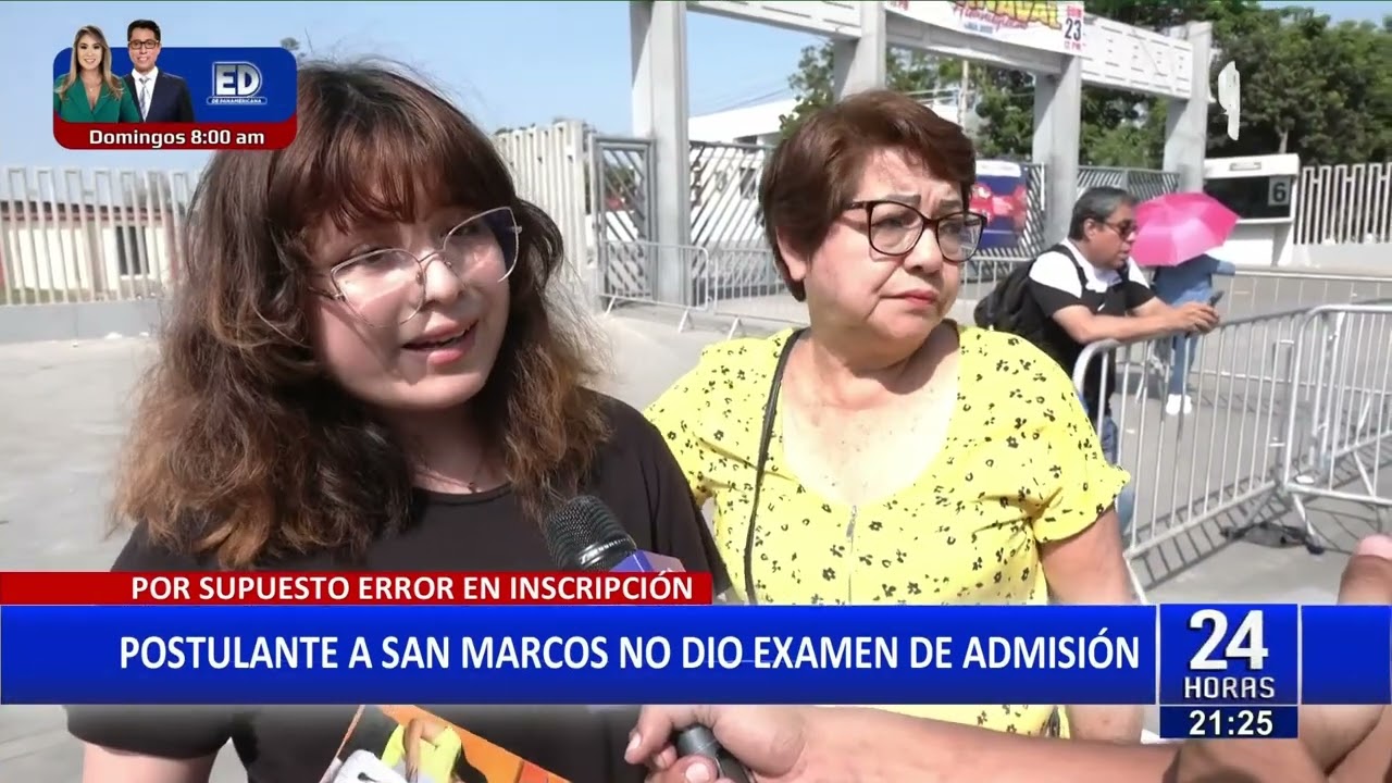 UNMSM: postulante no rindió examen de admisión por supuesto error en inscripción