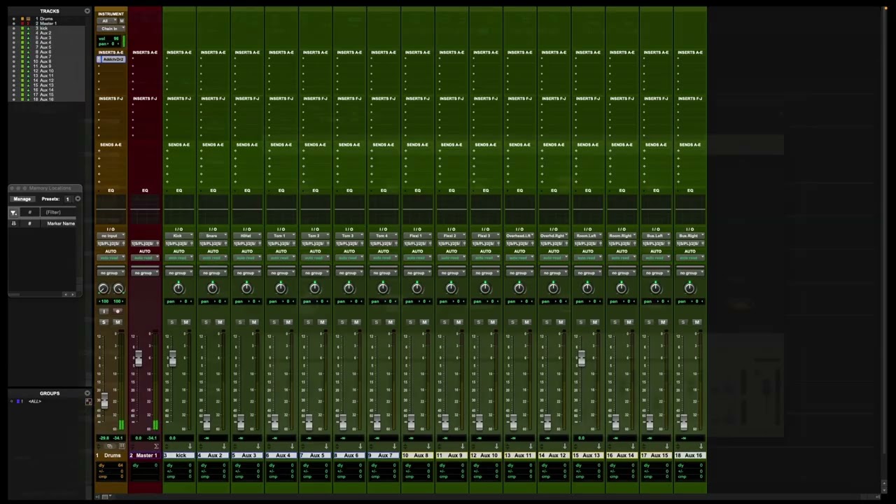 Tutorial On Using Multi-Output Channels In Addictive Drums 2 With Pro Tools