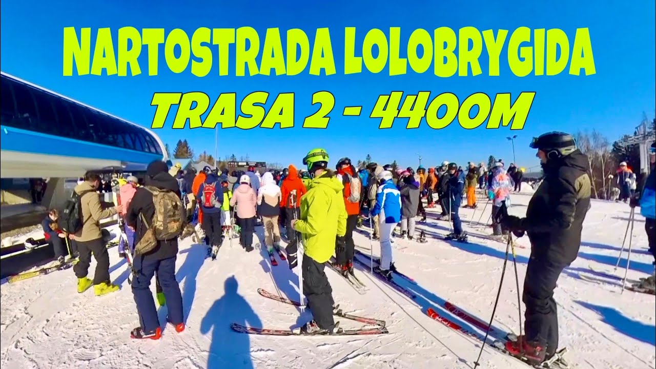 Szrenica ski arena - Nartostrada Lolobrygida - sznierynka - Najdłuższe trasy narciarskie - Skiing