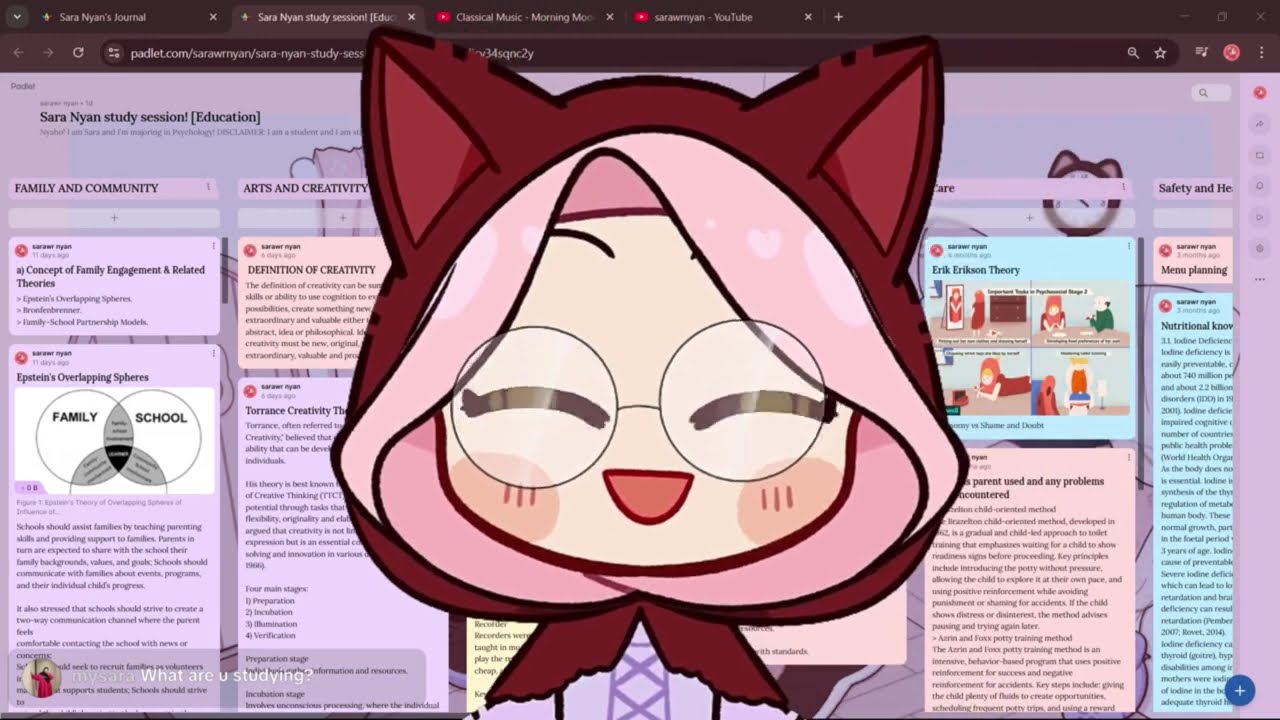 Sara study stream: Music in education