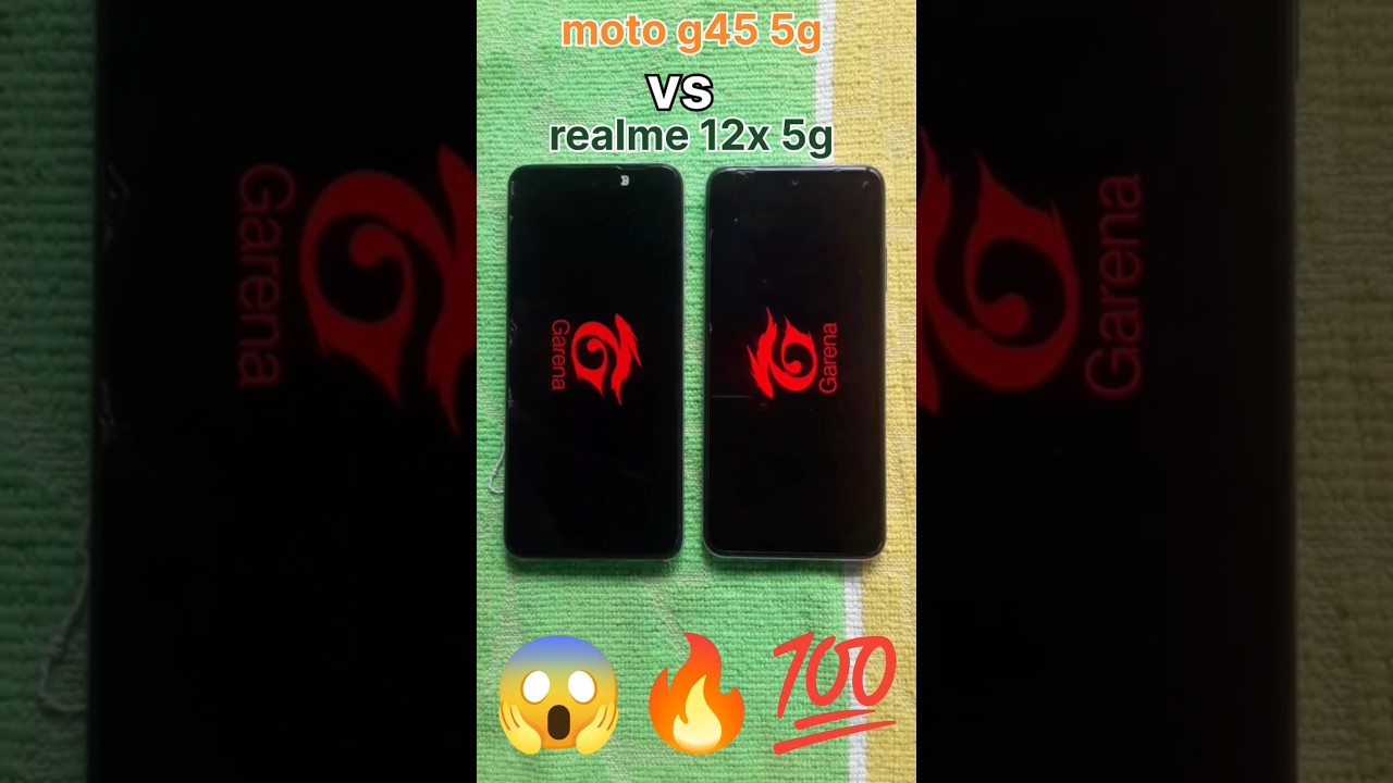 Moto g45 5g vs realme 12x 5g snapdragon 6s gen 3 vs Dimensity 6100+ 