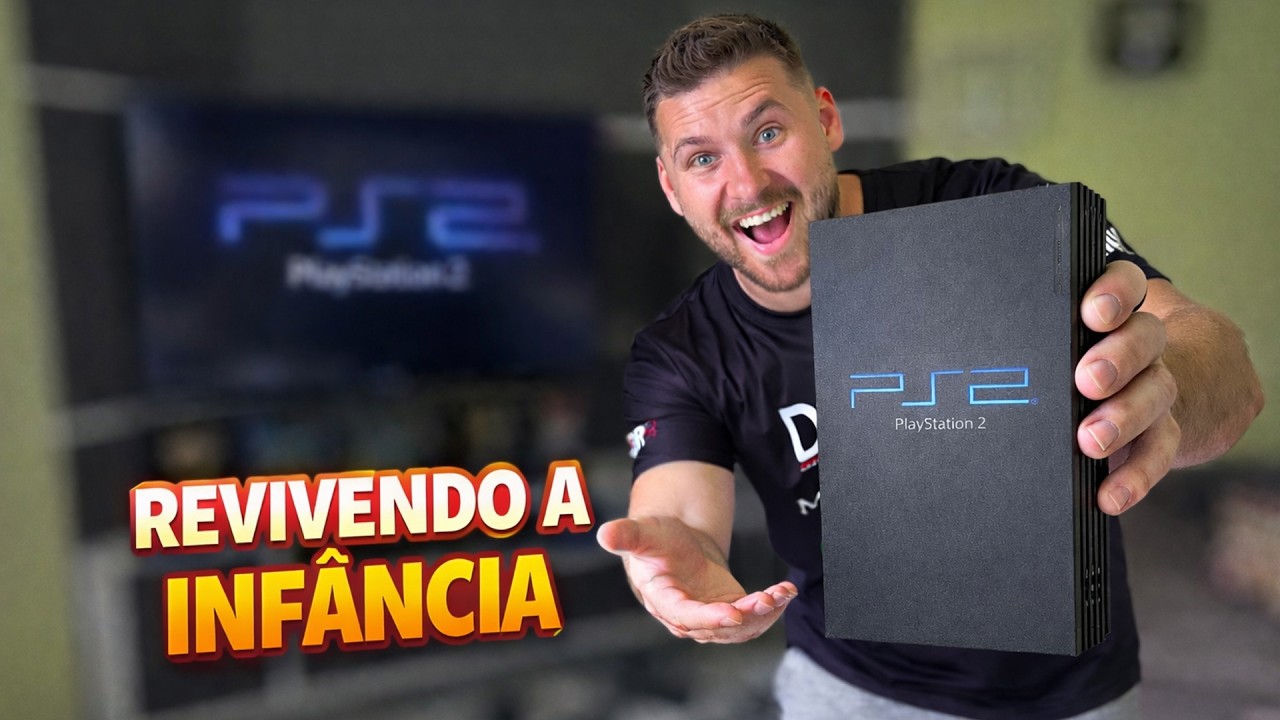 RESSUSCITANDO MEU PLAYSTATION 2 *revivendo a infância*