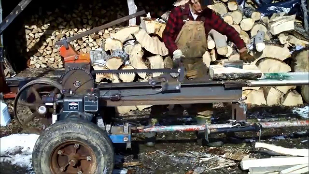 Kinetic log splitter 2016