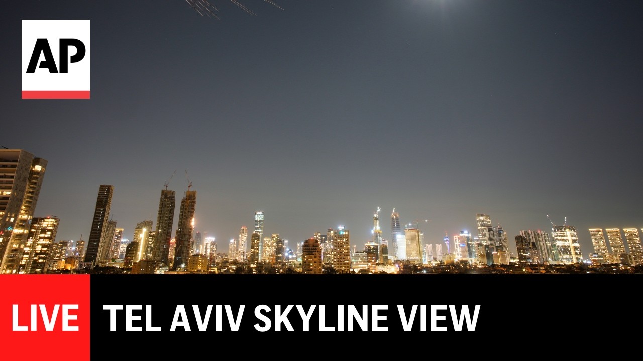 LIVE: Tel Aviv and Jerusalem skyline as Iran war continues