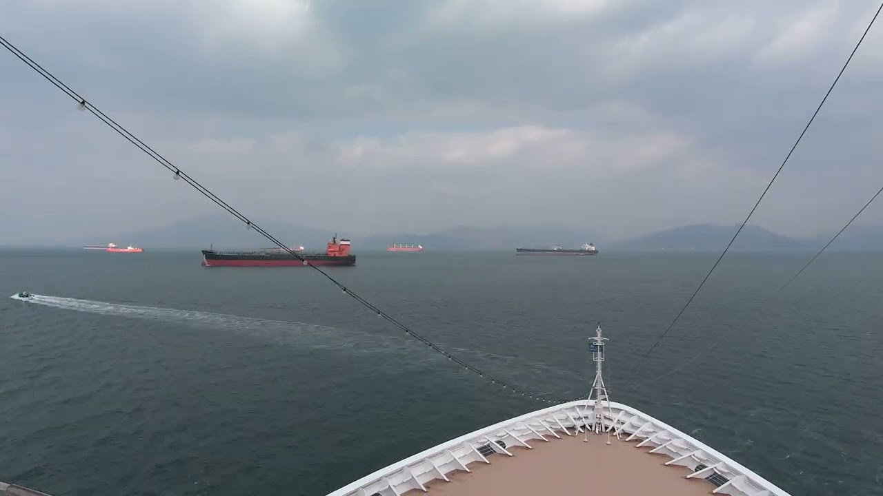バイキングエデン　麗水港出港（20260211）