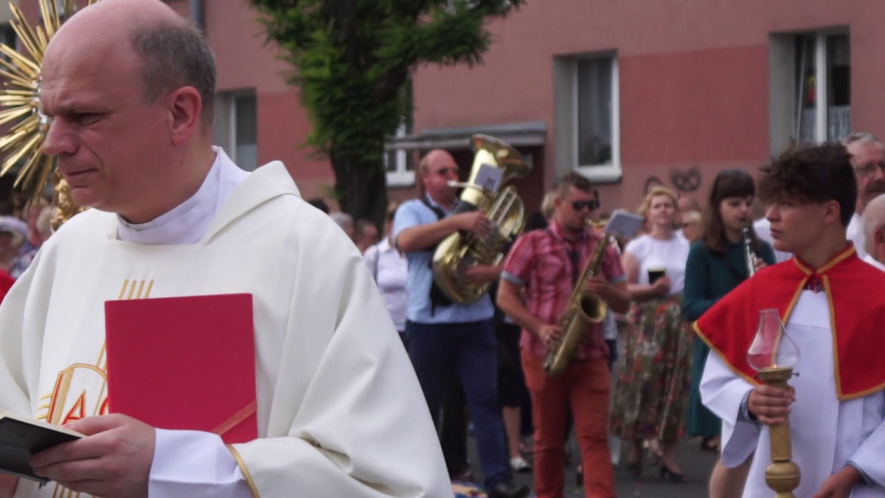 Uroczystość Bożego Ciała w parafii WNMP w Raciborzu