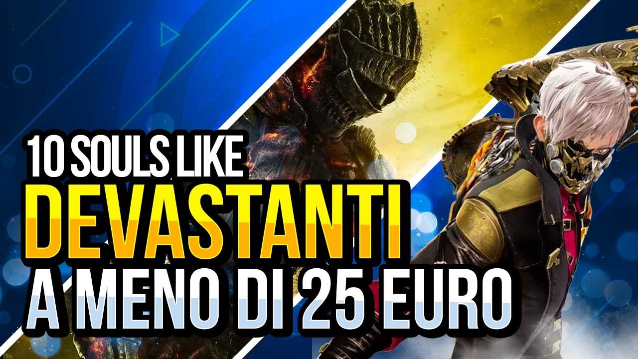 10 SOULS LIKE DEVASTANTI a MENO di 25 EURO 🚨