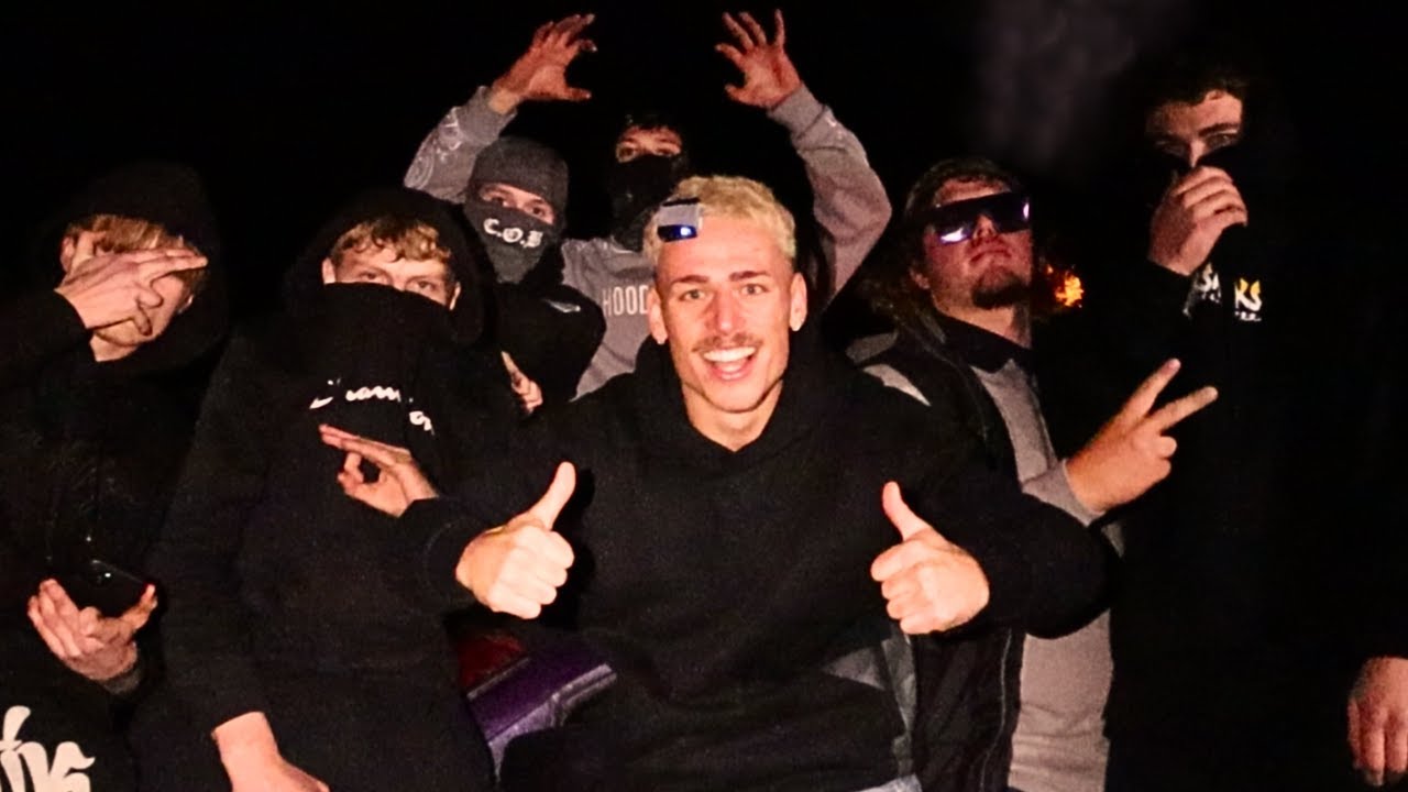 Cops Pulled Up To Australia's Illegal Skid Meet