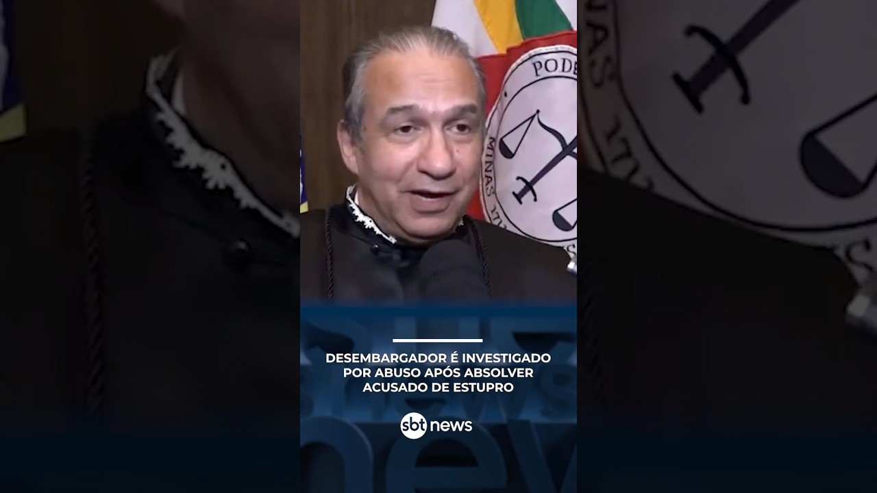 Desembargador que votou por absolvi&ccedil;&atilde;o em caso de estupro &eacute; investigado por abuso | #SBTNot&iacute;cias