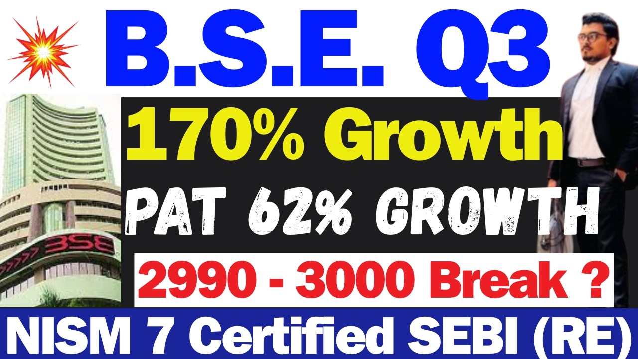 कल BSE क्या होगा | BSE Q3 Results Today | BSE Share Latest News Today | BSE Share Latest News | BSE