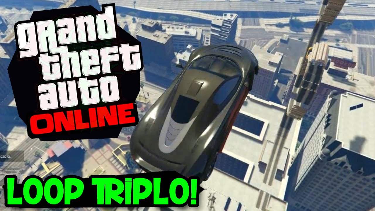 LOOP TRIPLO NO CÉU?! COMO É POSSÍVEL?! - GTA V Online (PC)