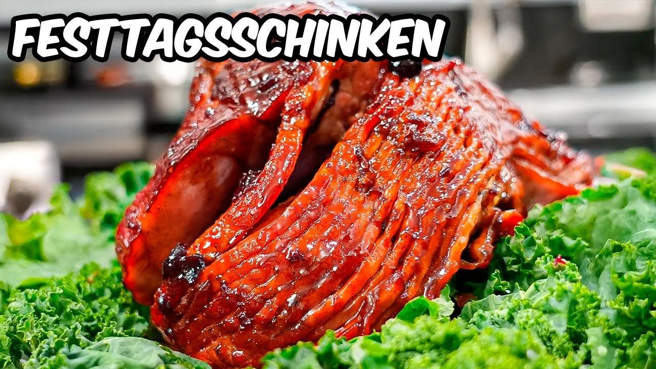 Einfacher glasierter Schinken – der Star auf deinem Tisch