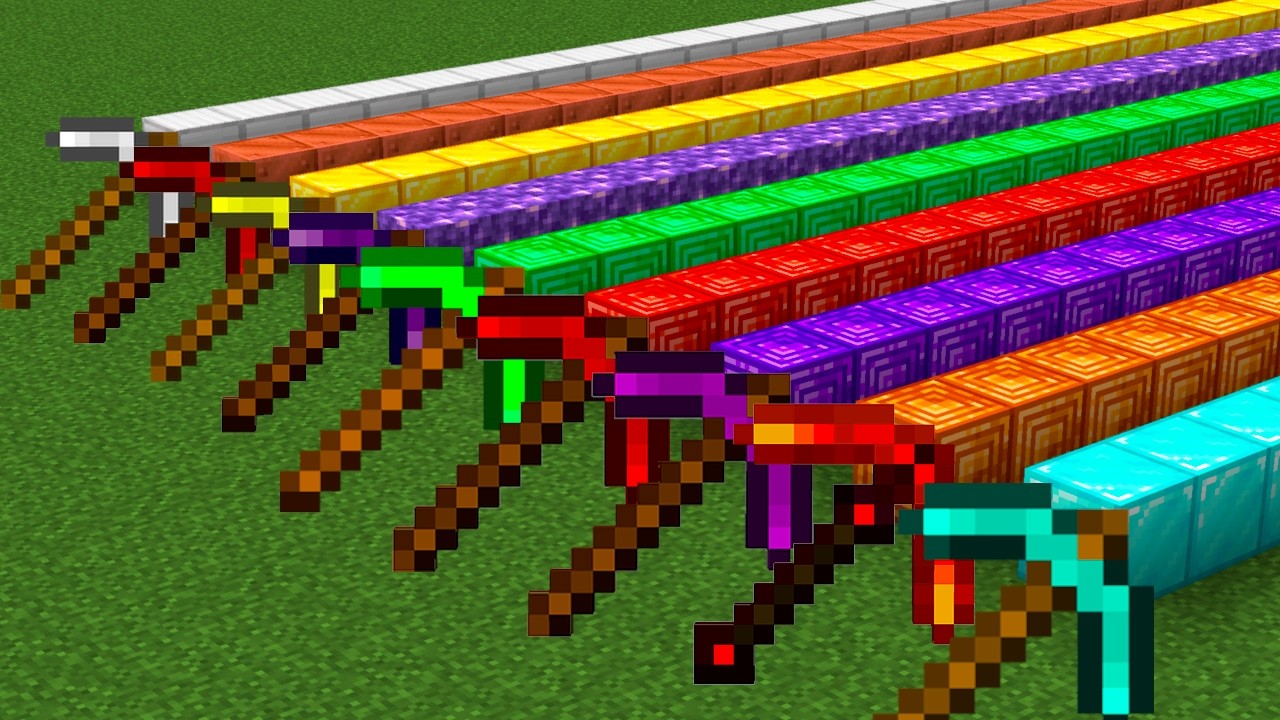 Which pickaxe will be the fastest ? (part 2)