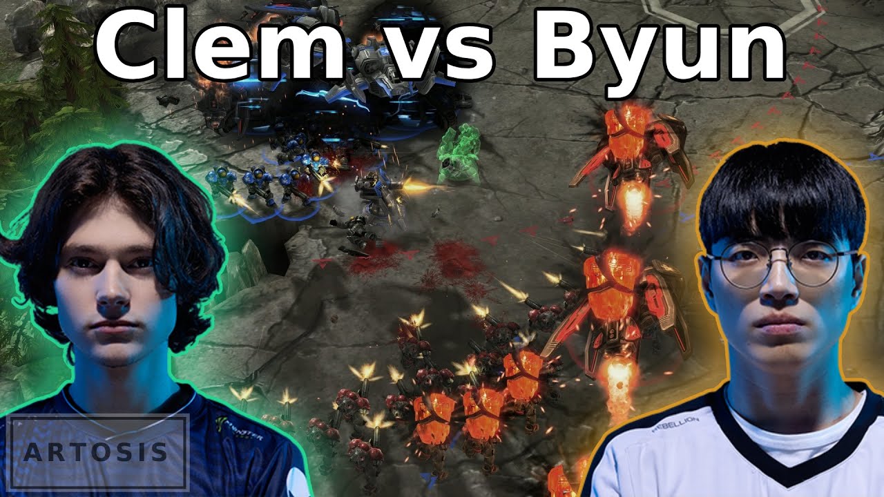 Gods of Micro! - Clem vs Byun - Bo5 - (StarCraft 2)