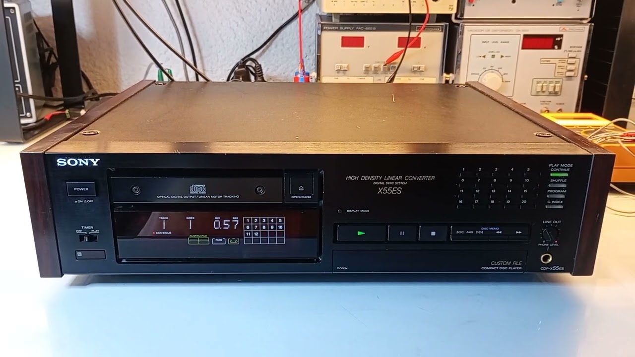 Test SONY CDP-X55ES