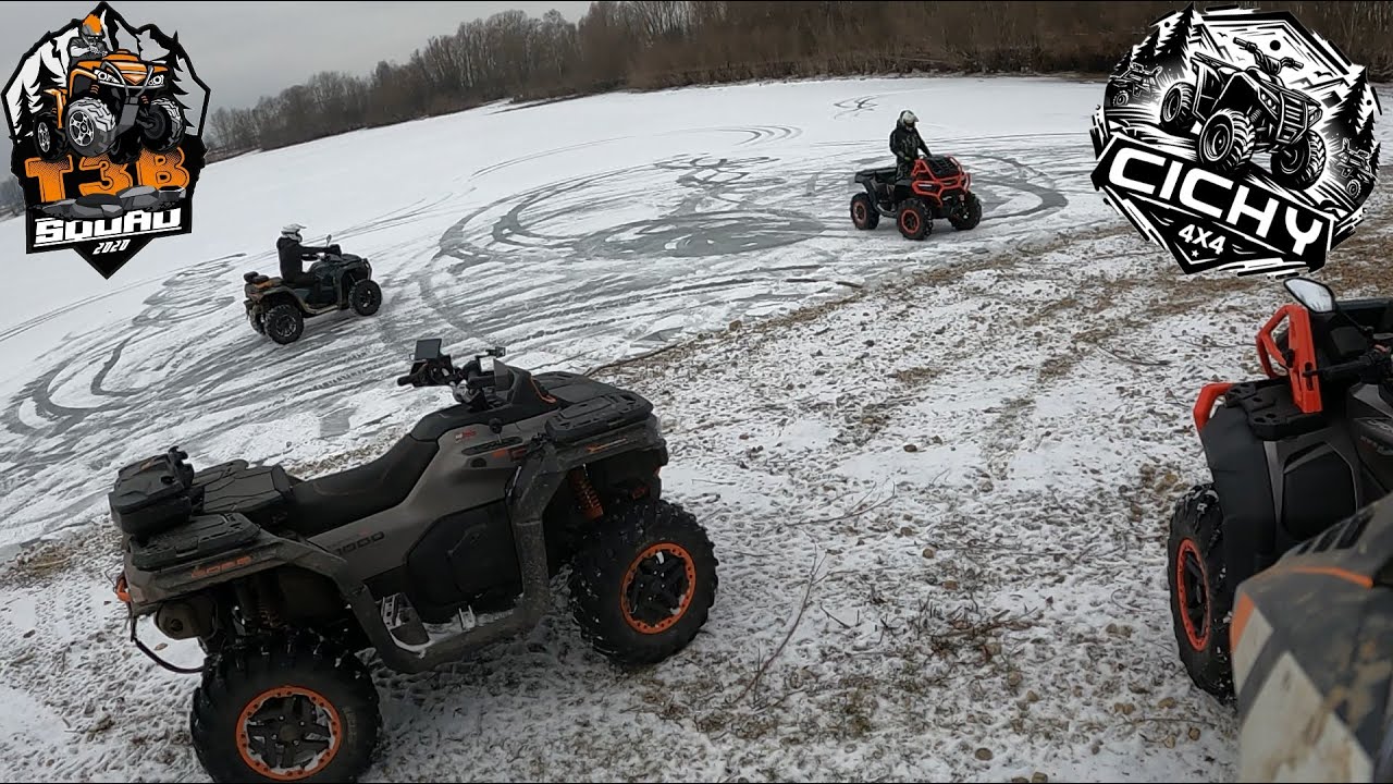 Za Zimno🥶❄️na jazdę 🤷‍♂️ 😜😎#cfmoto #goes #quad #quady #vlog #mbracing #gopro #przygoda #4x4