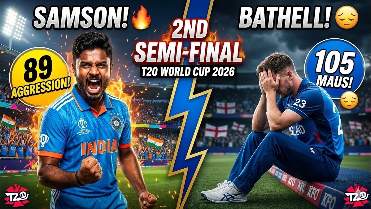 India in FINAL! 🇮🇳 Sanju Samson’s Deadly 89 & Bumrah’s Clutch Bowling | T20 WC 2026 Highlights