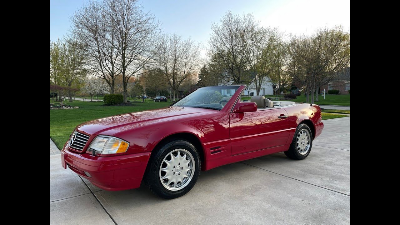 1996 Mercedes Benz SL320 - Convertible - 65K Original Miles - Available at www.bluelineclassics.com