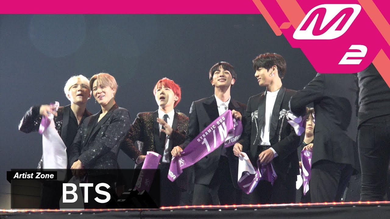 [2017MAMA x M2] 방탄소년단 Reaction to 다이나믹 듀오's Performance