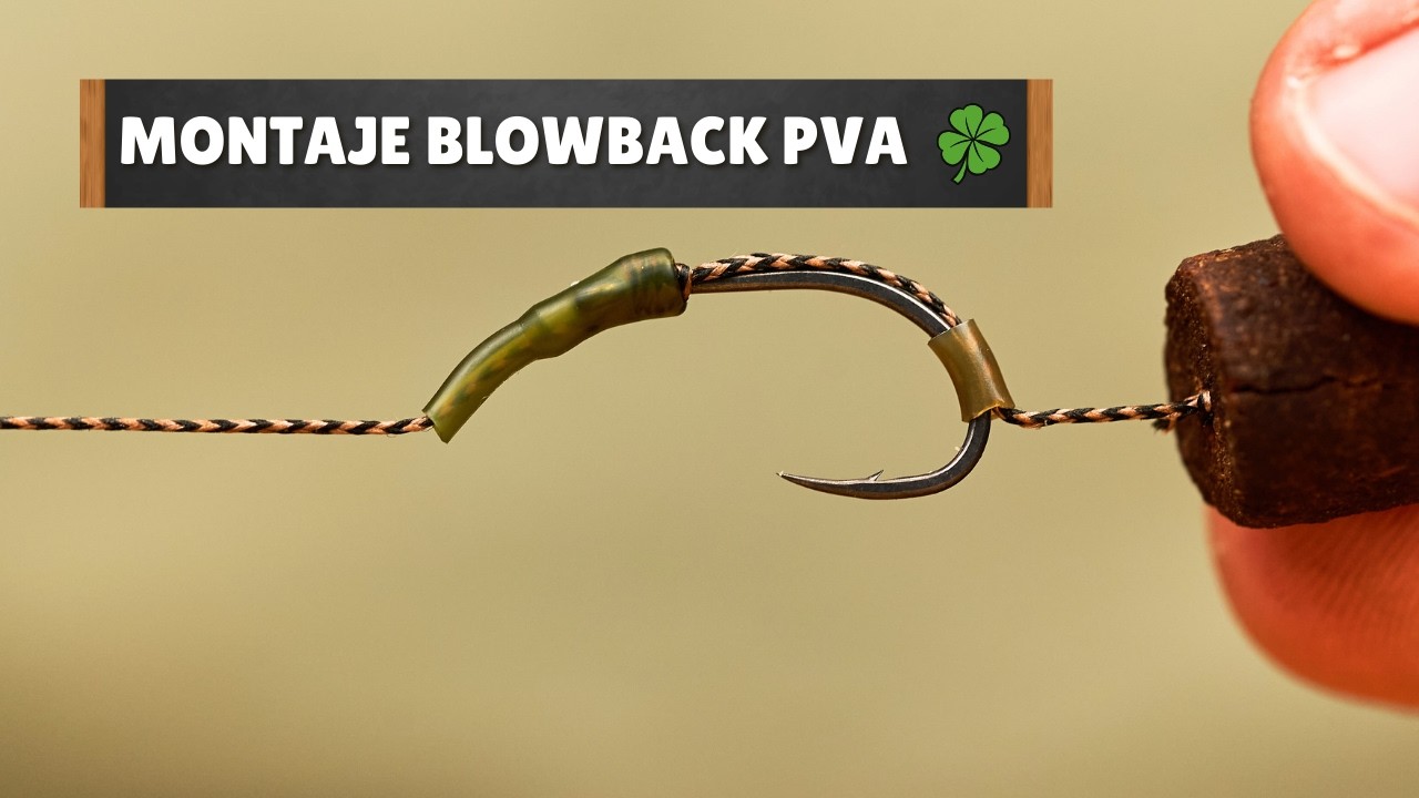 Cómo hacer el Blowback Rig para PVA paso a paso | Carpfishing