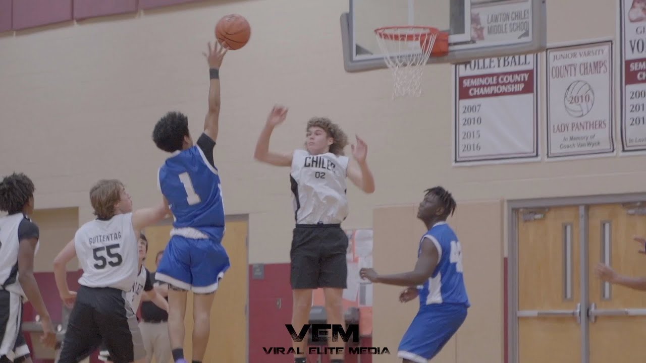 #2 RANK Middle school Tuskawilla basketball vs chiles middle