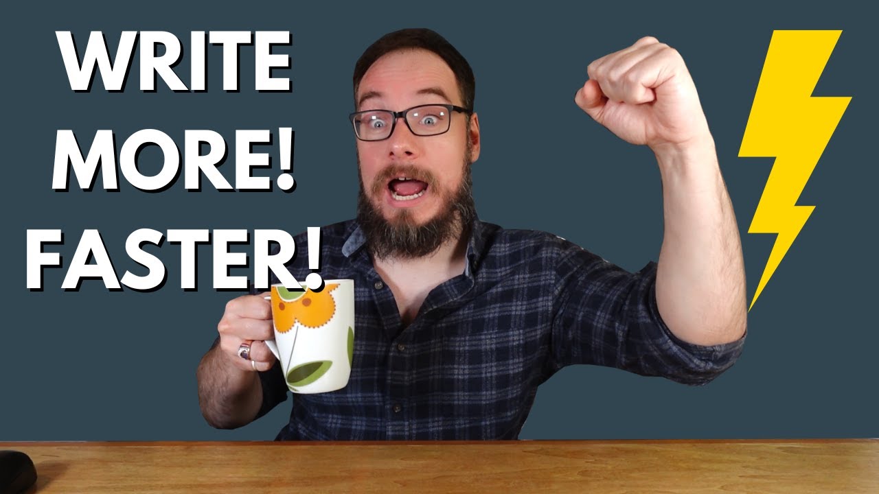 Writing Faster Makes Your Writing Better. Here's How to Go Faster