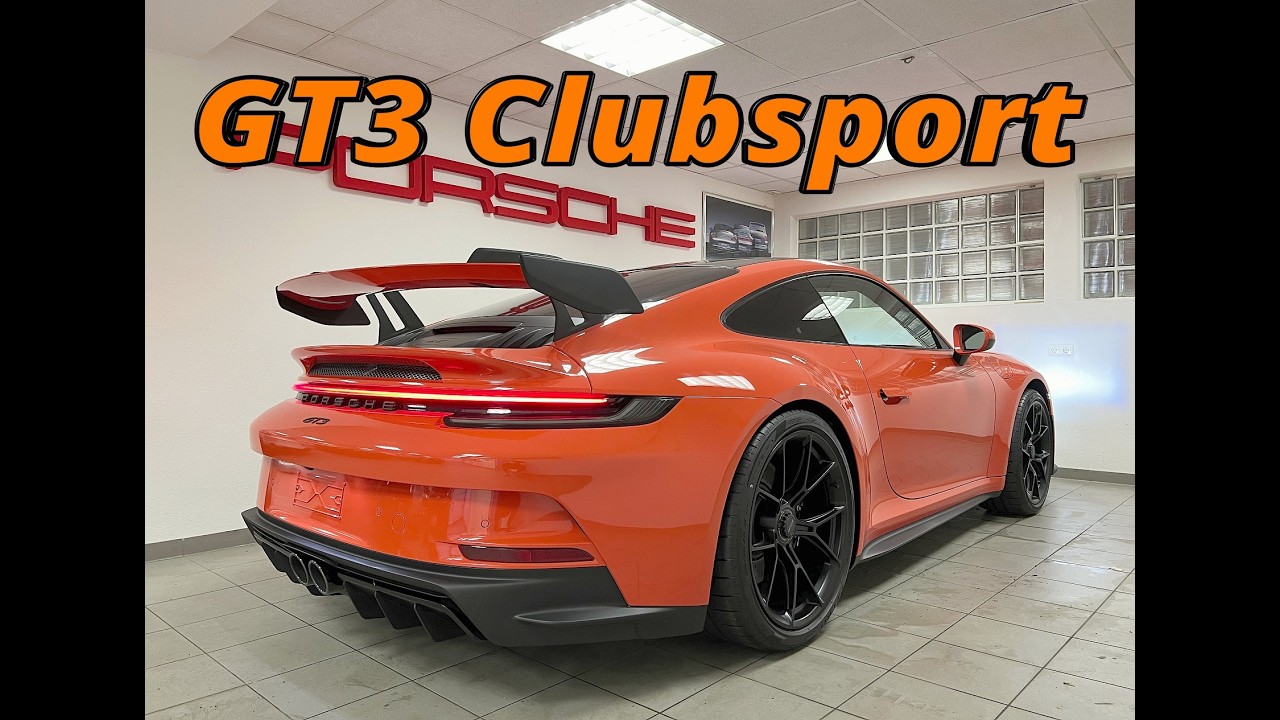 992GT3 Porsche Clubsport 2022 Brand New Porsche