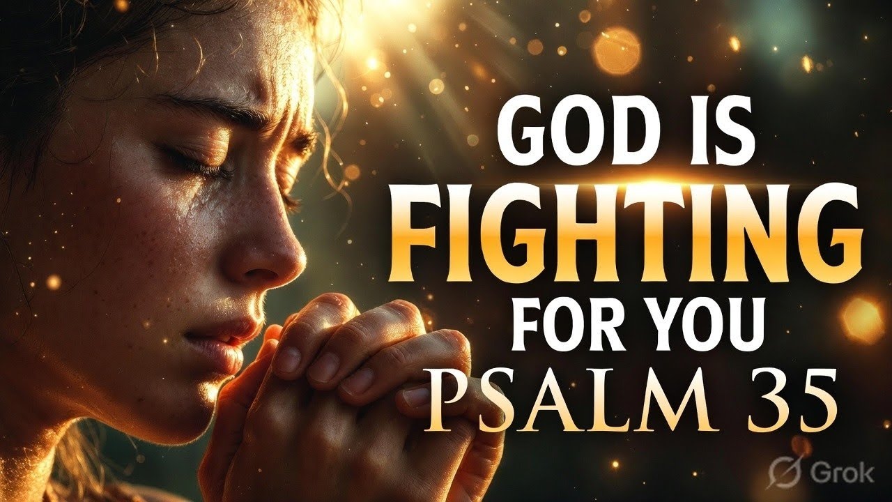 GOD IS FIGHTING FOR YOU 🙏 Powerful Psalm 35 Prayer for Protection & Victory