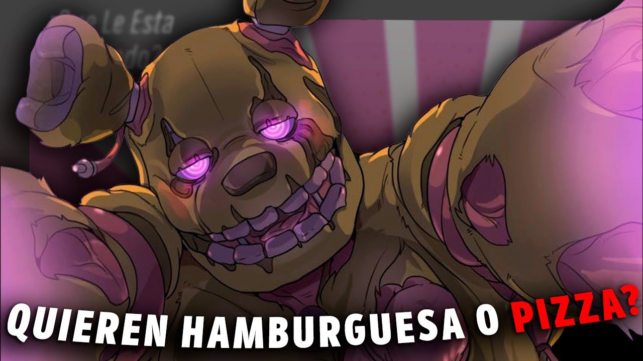 ¿QUE LE ESTA DICIENDO? springtrap a freddy de FIVE NIGHTS AT FREDDYS  ¿SE VIENE FNaF 2 LA PELICULA?