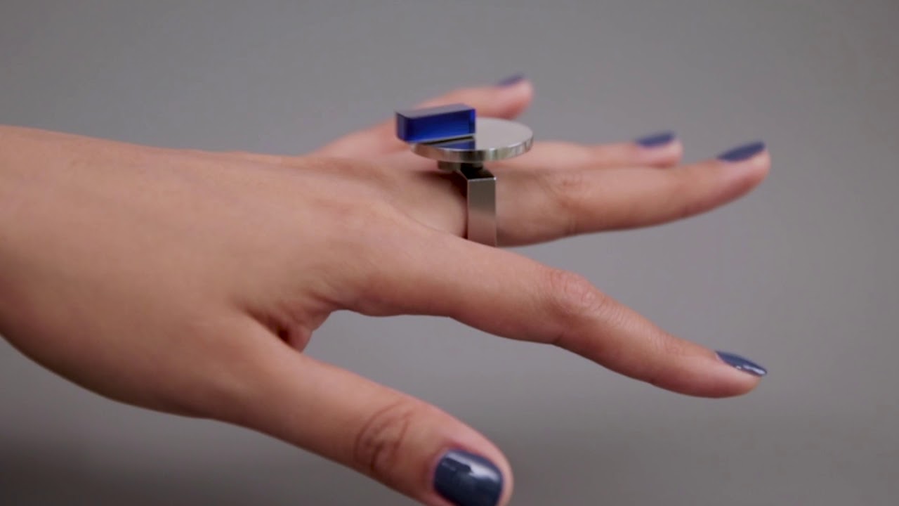 Jewelry of Ideas: Gifts from the Susan Grant Lewin Collection | Kinetic Ring by Friedrich Becker